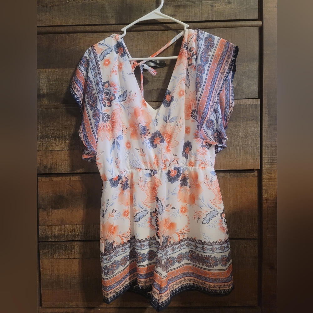 Beautiful Floral Romper